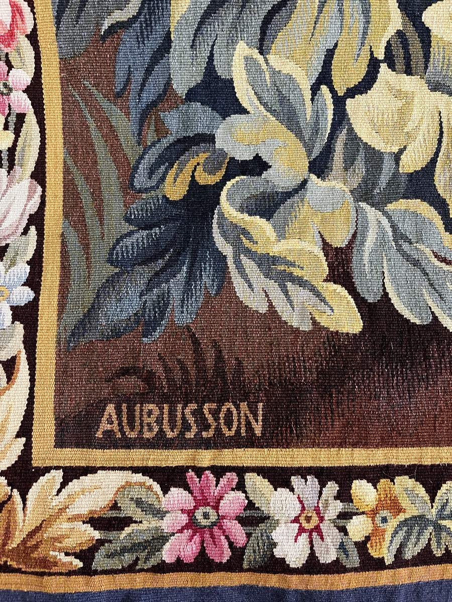 Tapisserie d’ Aubusson verdure -photo-3