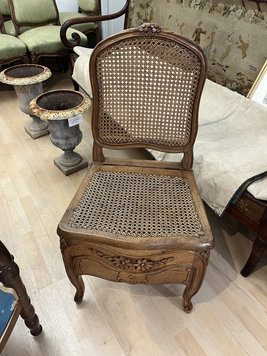 Louis XV Period 18th Century Convenience Seat 
