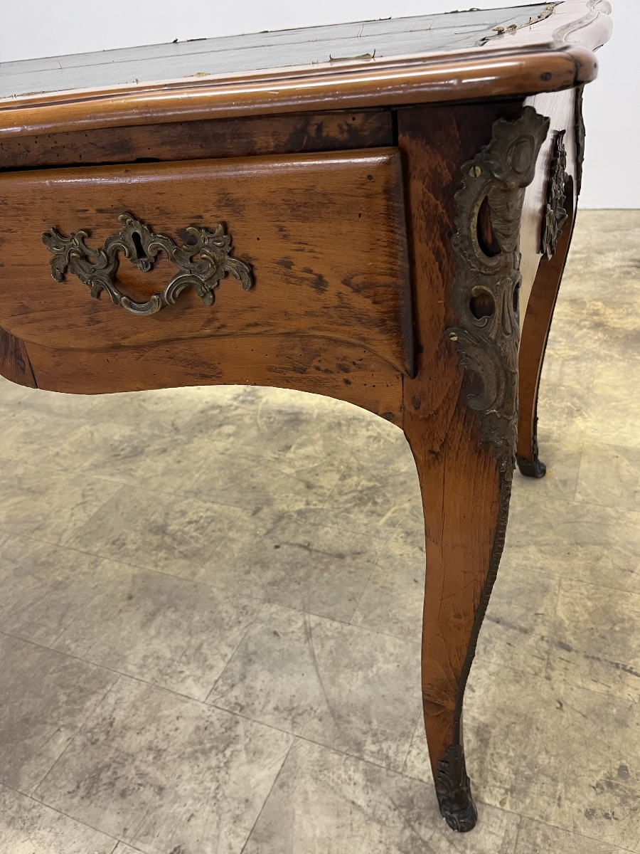 Mid-century Louis XV Bureau Plat, 18th Century -photo-4