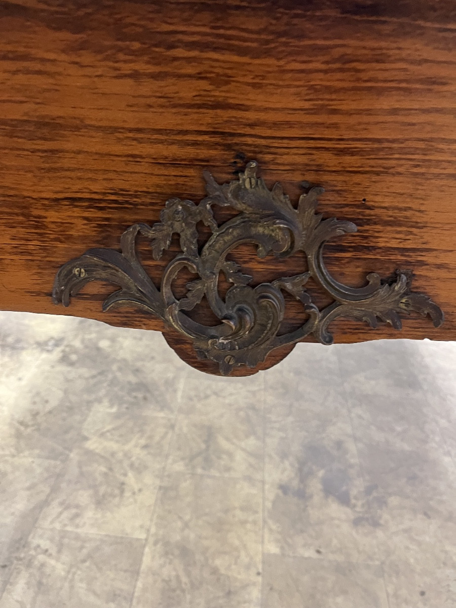 Mid-century Louis XV Bureau Plat, 18th Century -photo-2