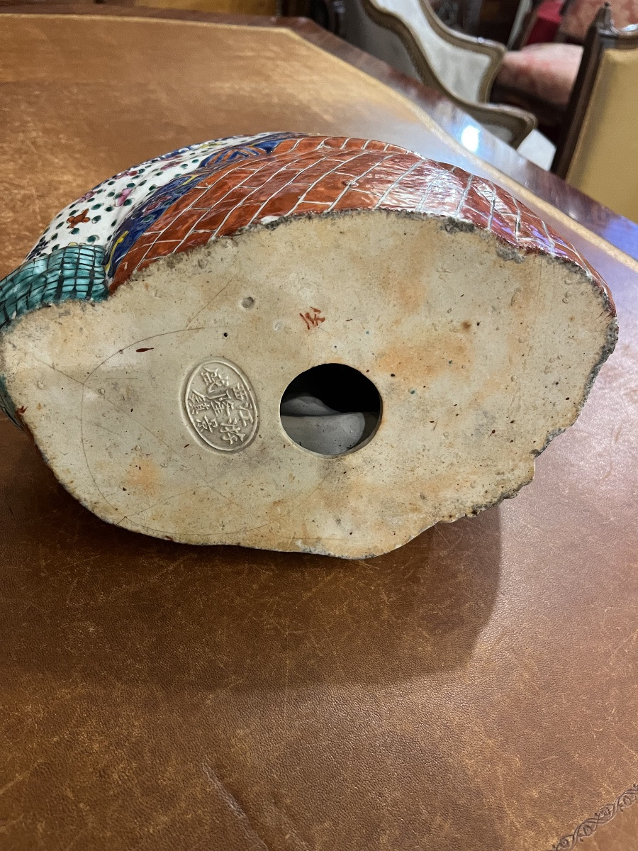 Bouddha en porcelaine Chine Ancien-photo-4