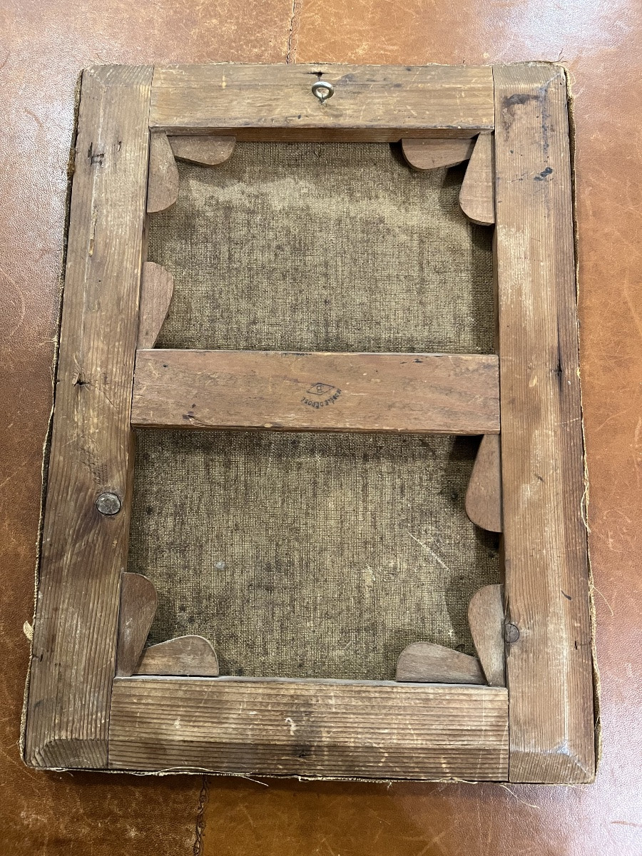 Tableau signè  scène militaire 19 éme siècle -photo-5