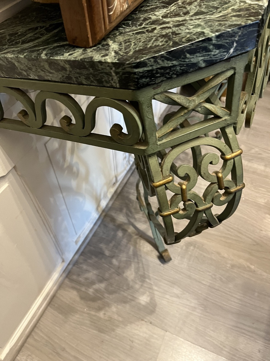 Console en fer forgé  années 40 /50-photo-1