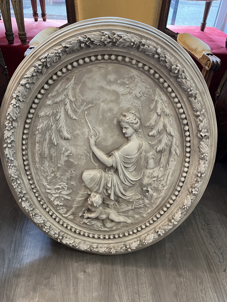 Louis XVI Style Medallions Depicting The Four Seasons -photo-2