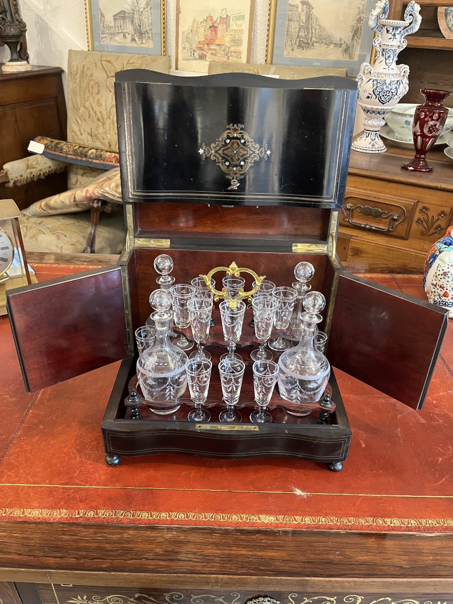 Cave à liqueurs Époque Napoléon III -photo-3