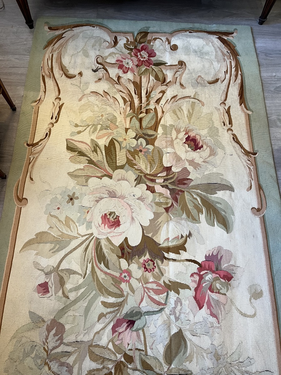 Aubusson Tapestry Portière-photo-2
