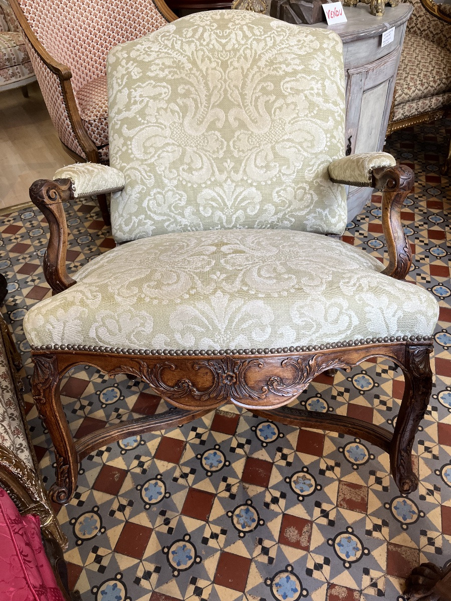 Fauteuil Époque Régence -photo-2