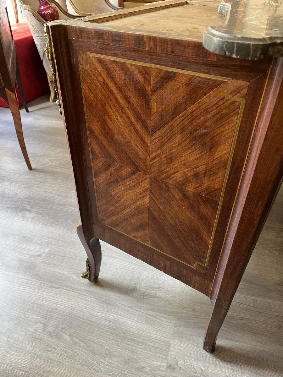 Transition Chest Of Drawers 18th Century-photo-4