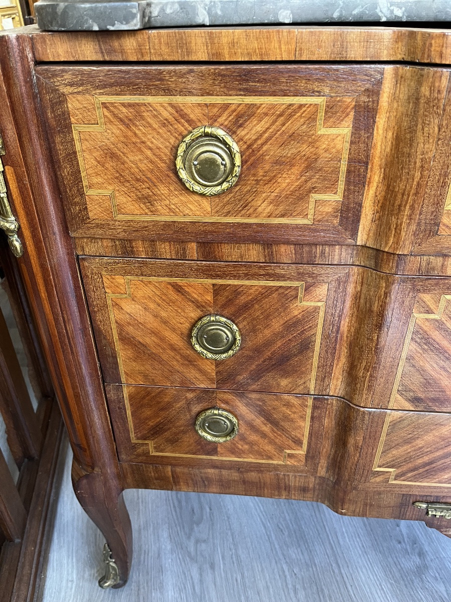 Transition Chest Of Drawers 18th Century-photo-6