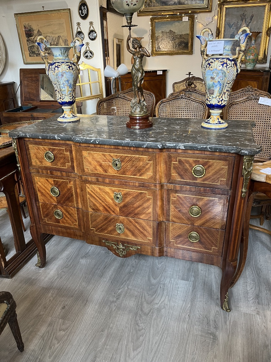 Transition Chest Of Drawers 18th Century-photo-7