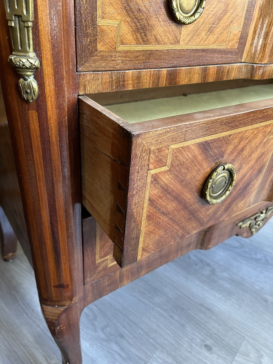 Transition Chest Of Drawers 18th Century-photo-8