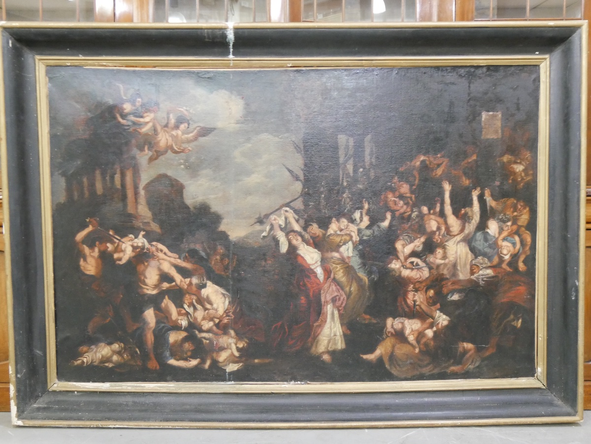 Important Painting: “the Massacre Of The Innocents”  