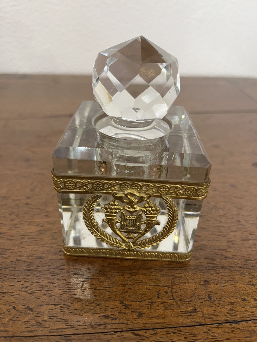 Encrier en cristal  Empire -photo-2
