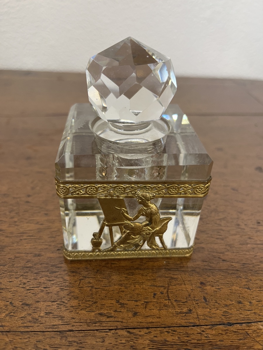 Encrier en cristal  Empire -photo-3