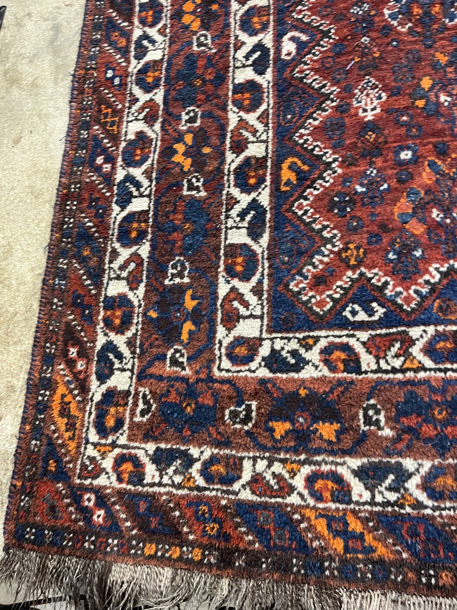 Important tapis en laine fait main -photo-2