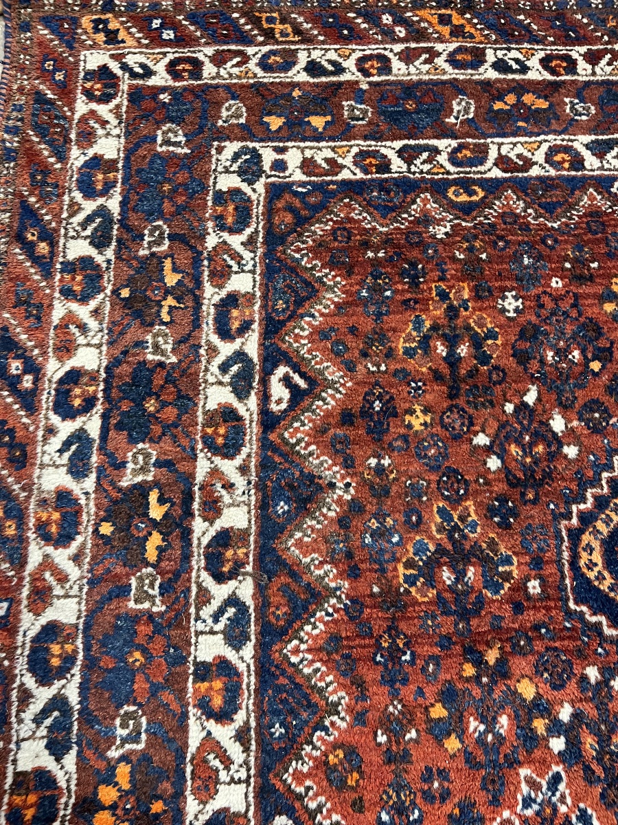 Important tapis en laine fait main -photo-4