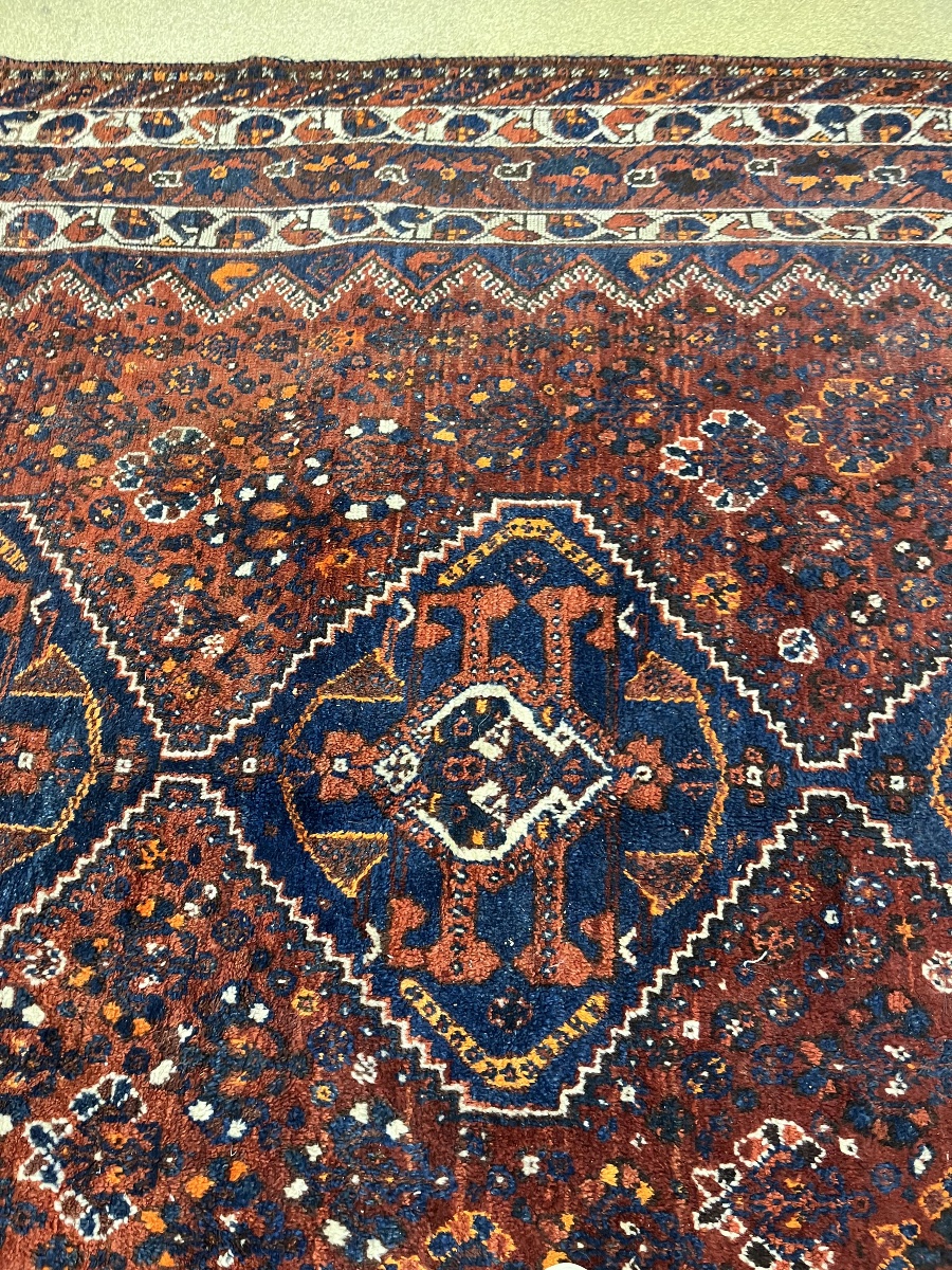 Important tapis en laine fait main -photo-2