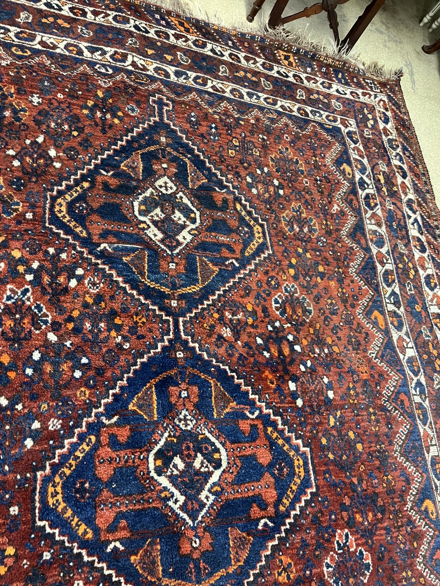 Important tapis en laine fait main -photo-3