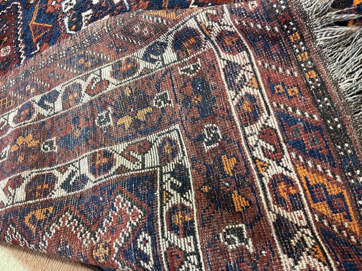 Important tapis en laine fait main -photo-4