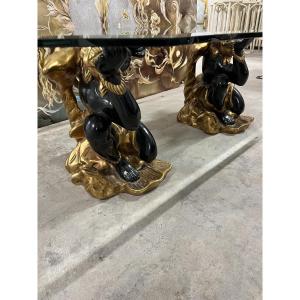 Table basse piétement aux nubiens 