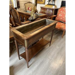 Paire de jardinières en acajou 19 éme Siècle 