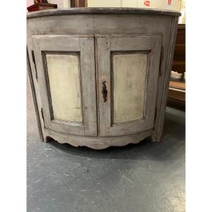 Encoignure peinte 2 Portes   19 éme Siècle Siècle 