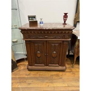 Renaissance-style Cabinet At Counter Height