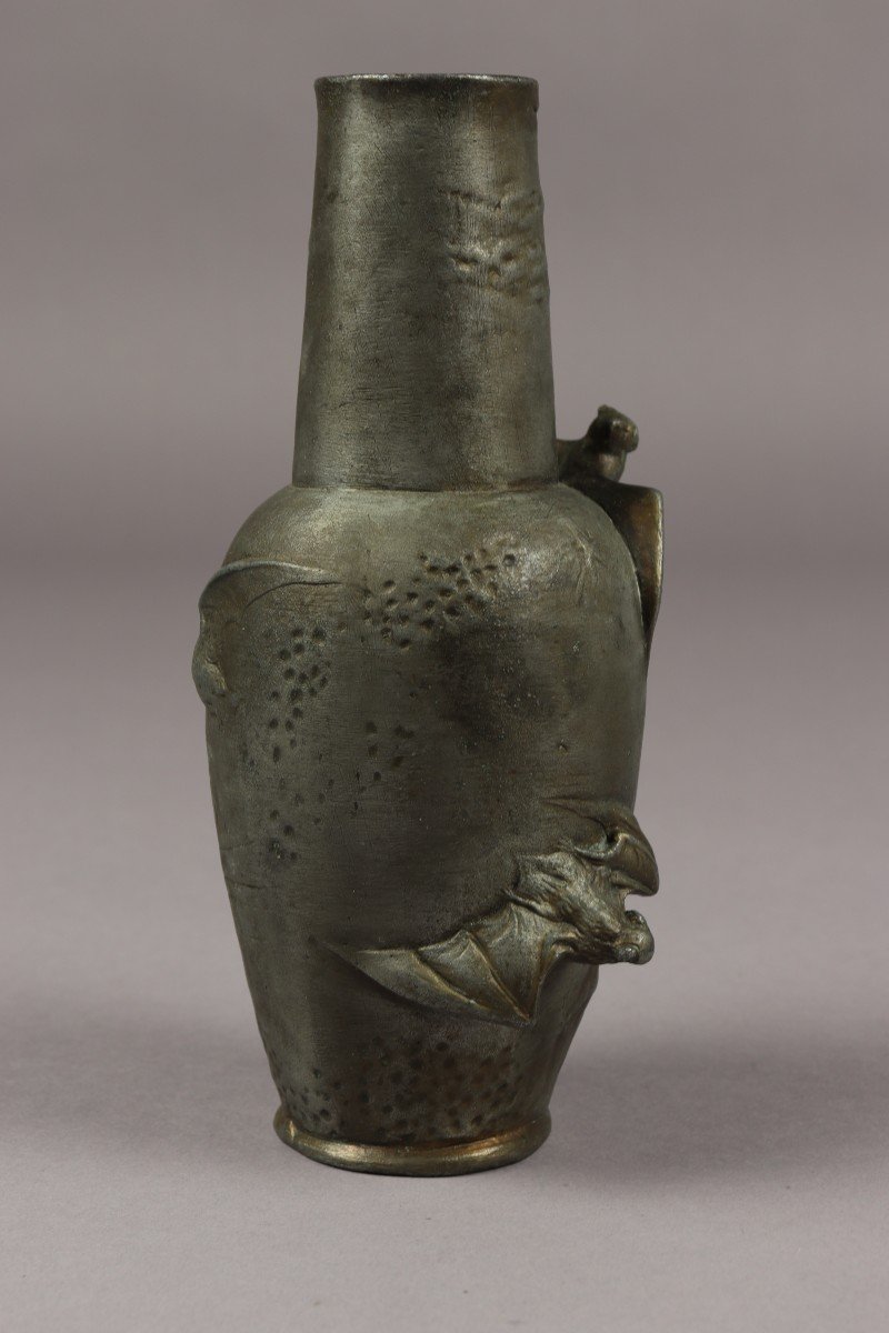 Vase Chauve-souris Par Hans Stoltenberg-lerche-photo-4