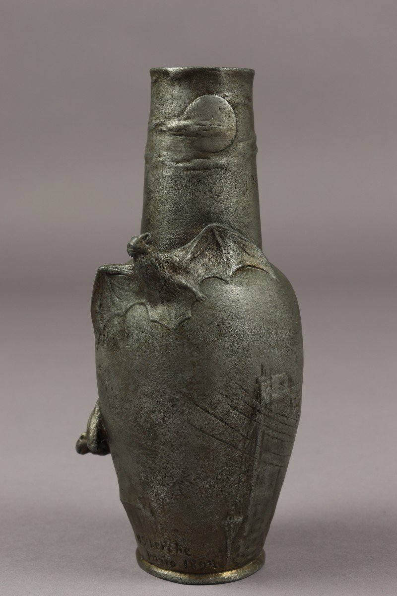 Vase Chauve-souris Par Hans Stoltenberg-lerche-photo-1