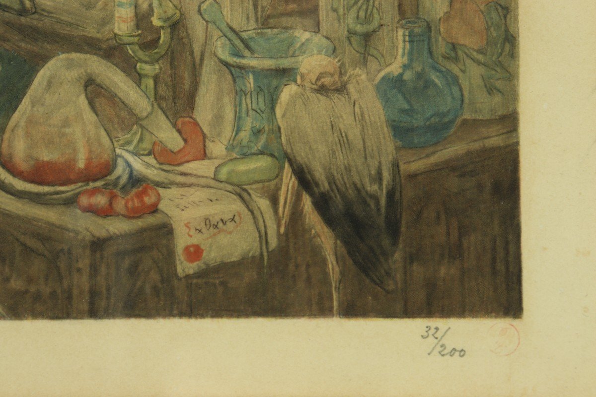 The Incantation By Félicien Rops-photo-2