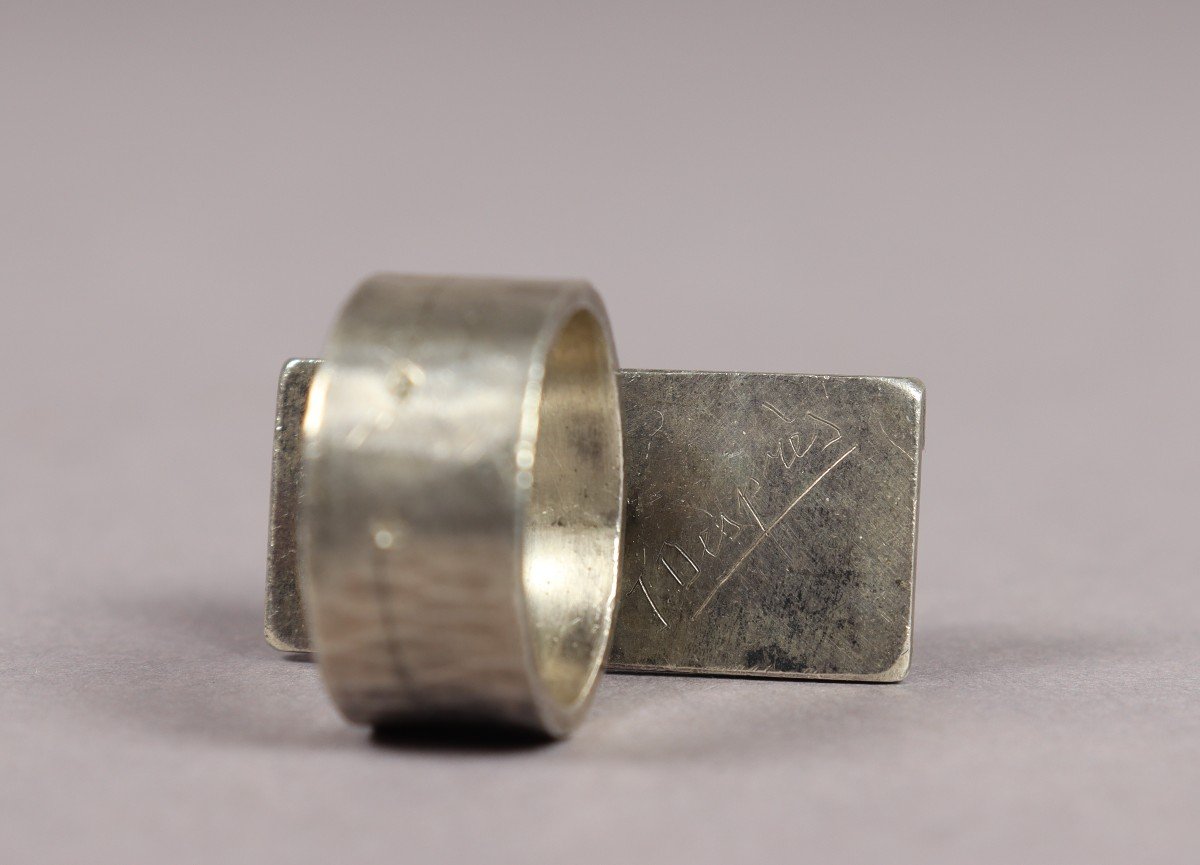 Silver Ring By Jean Després-photo-2
