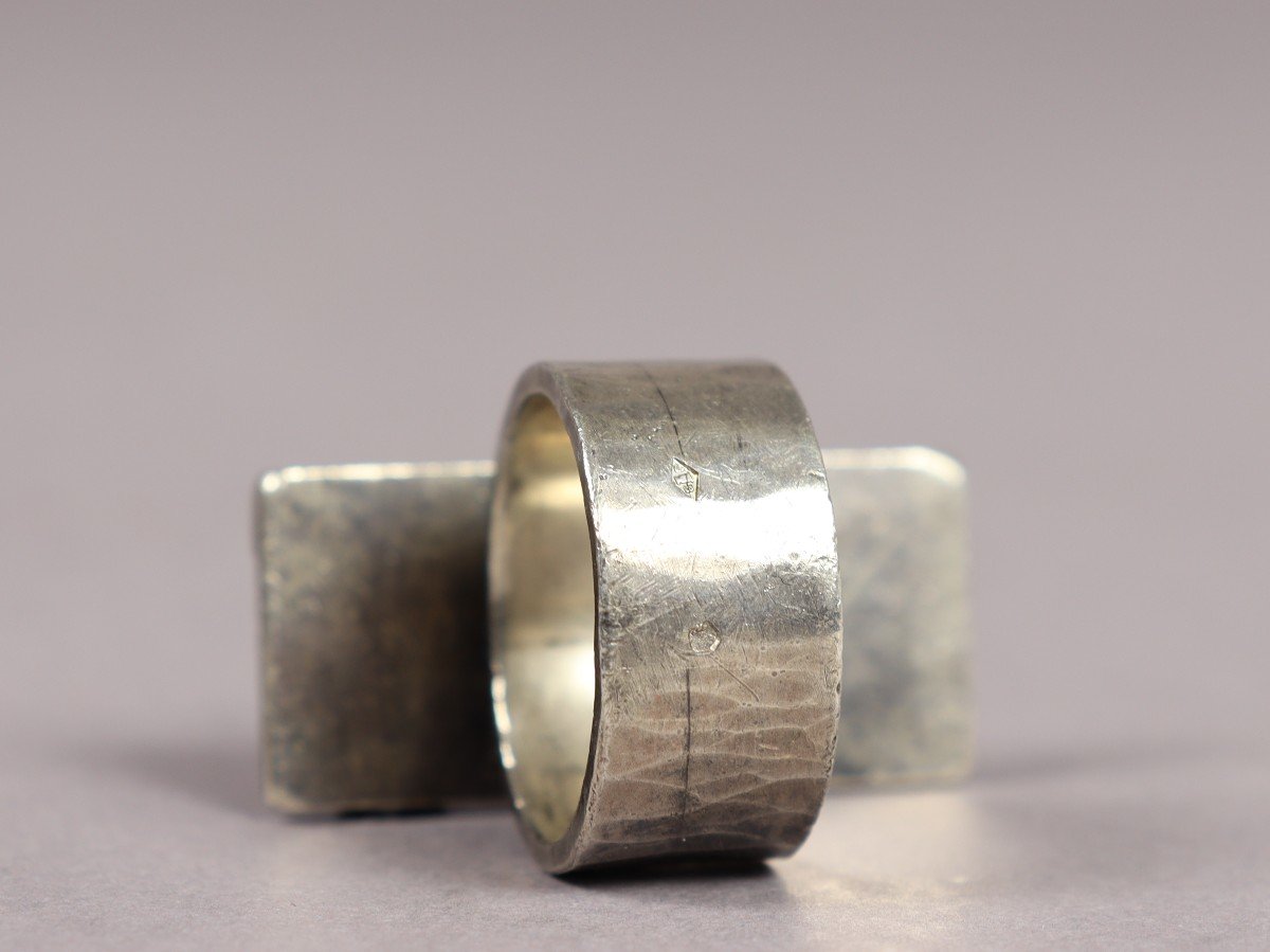 Silver Ring By Jean Després-photo-3