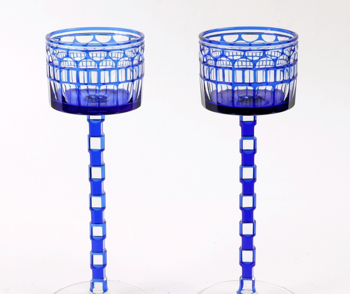 Paire De Verres Par Otto Prutscher-photo-1