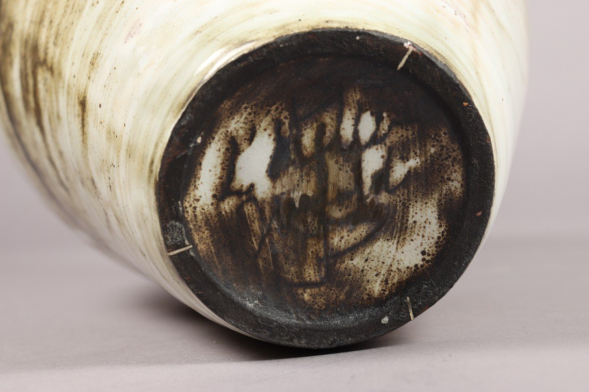 Grand Vase Par Jacques Pouchain-photo-8