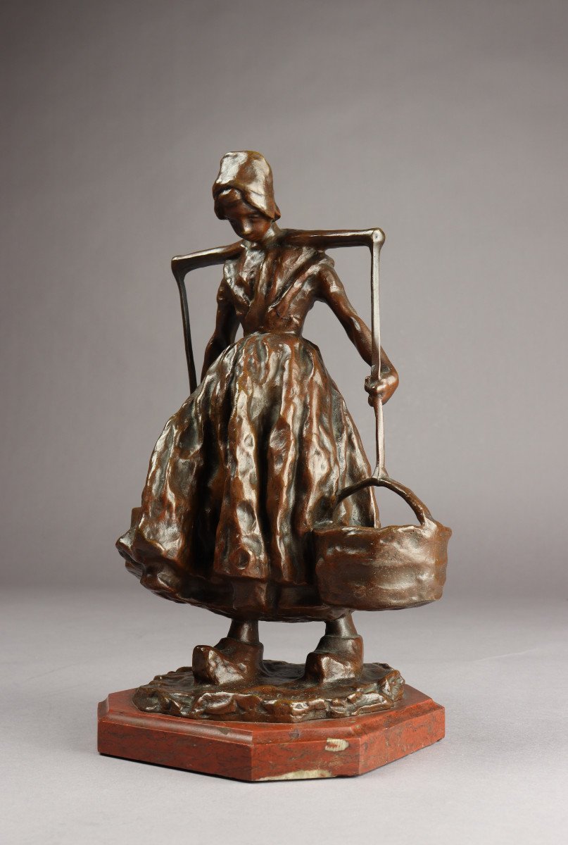 Porteuse d'Eau Par Carl Milles-photo-3