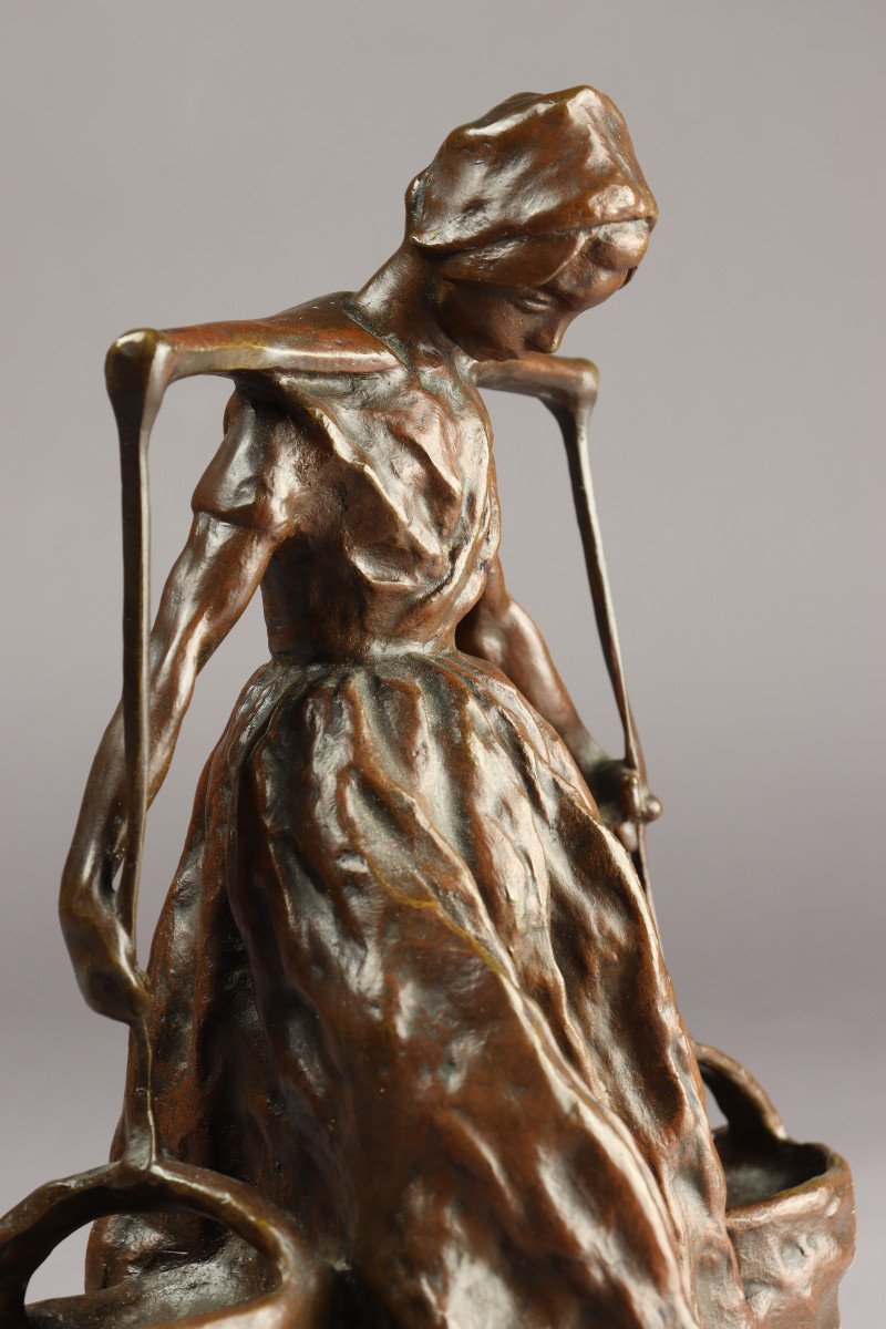 Porteuse d'Eau Par Carl Milles-photo-3