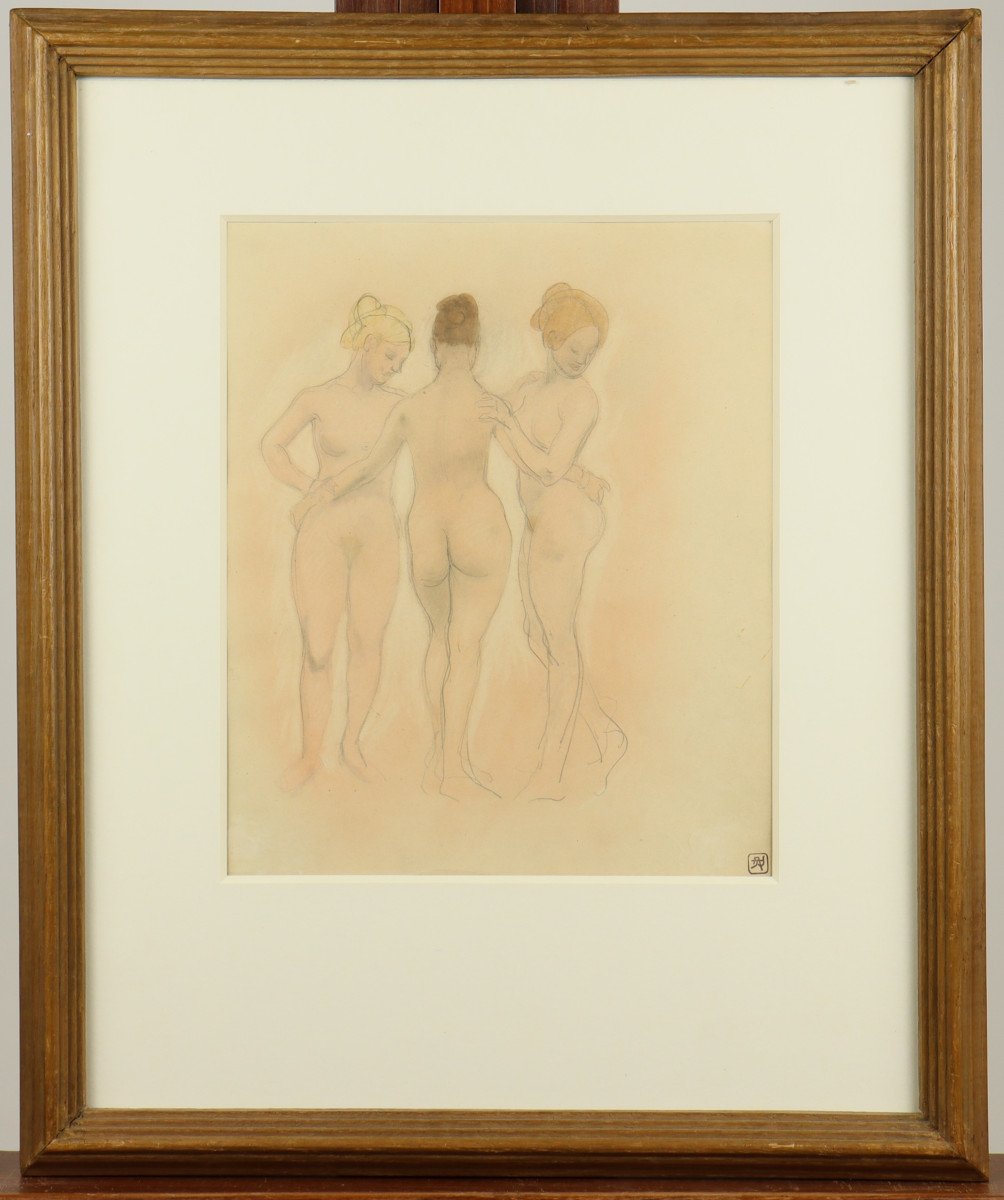 Trois Femmes Par Armand Rassenfosse