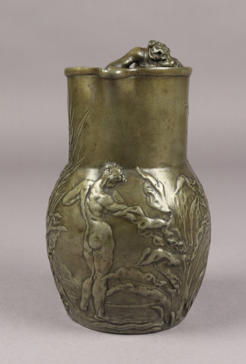 Sirène, Vase Par Jules Desbois-photo-2