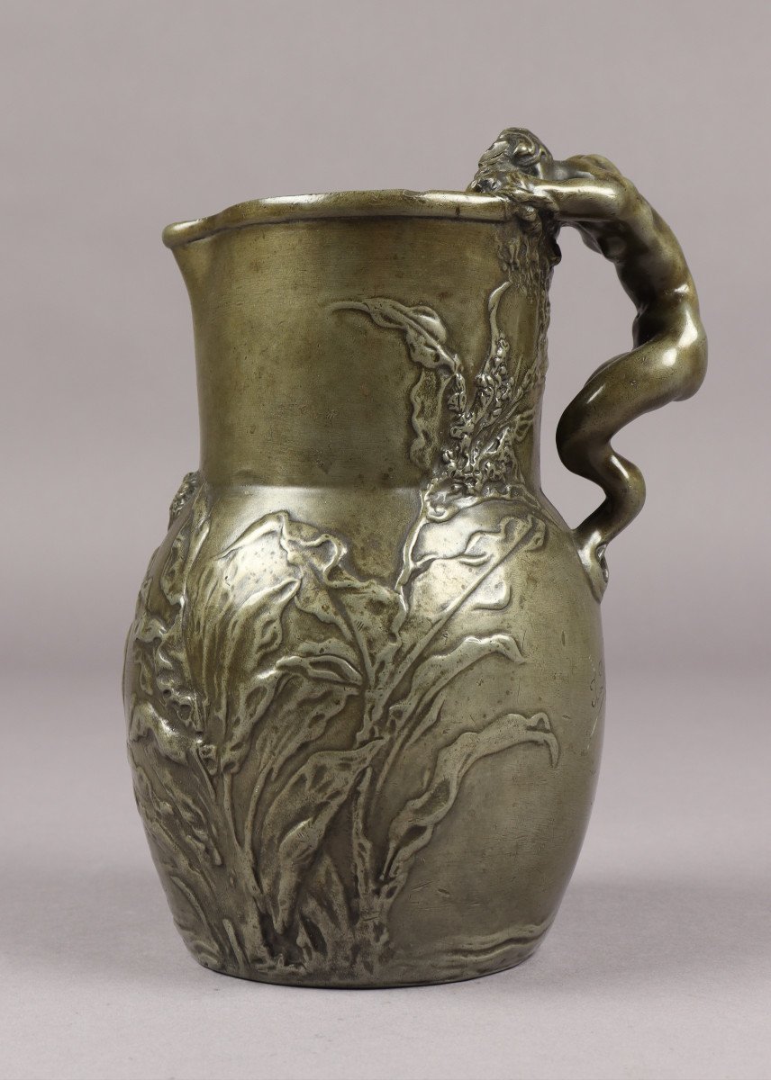 Sirène, Vase Par Jules Desbois