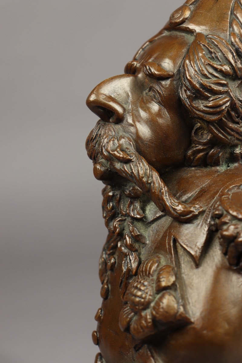 Caricatural Sculpture Of Napoleon III-photo-3