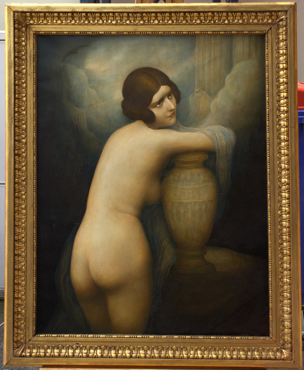 Symbolist Nude By Léonard Sarluis-photo-2