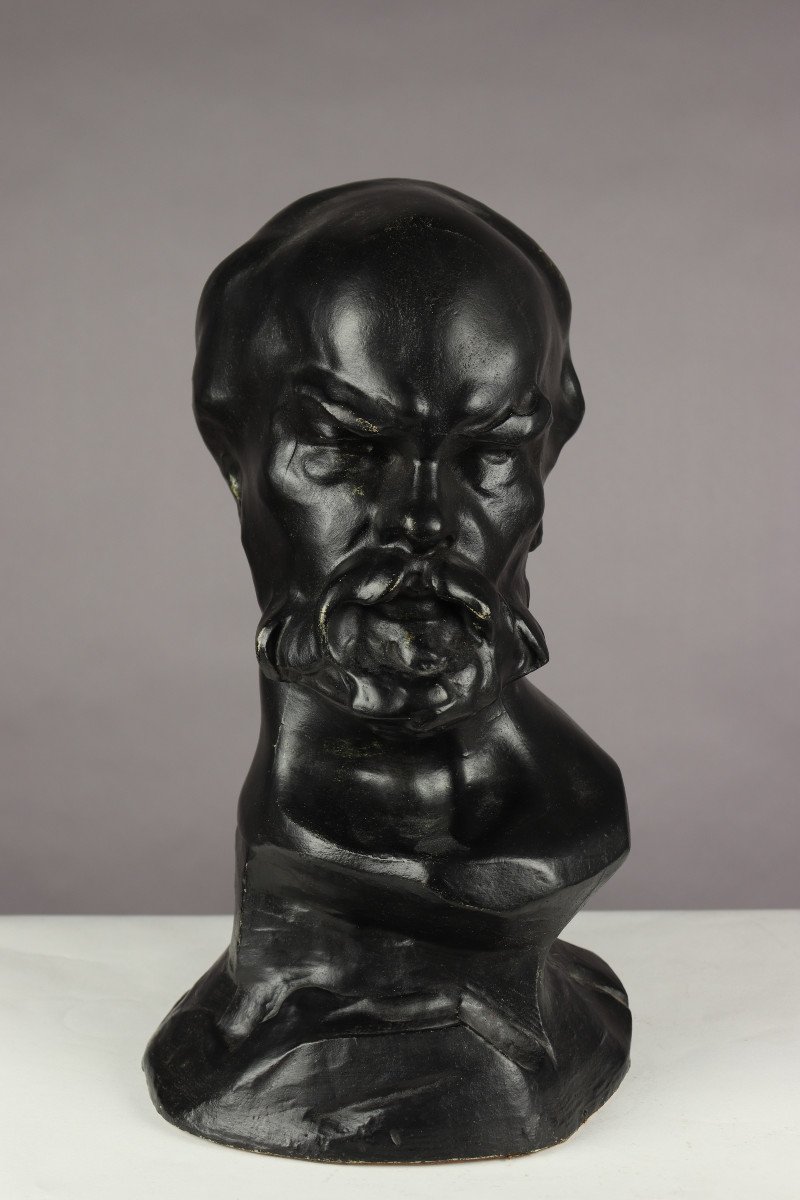 Portrait Of Paul Verlaine By Auguste De Niederhäusern, Known As Rodo-photo-2