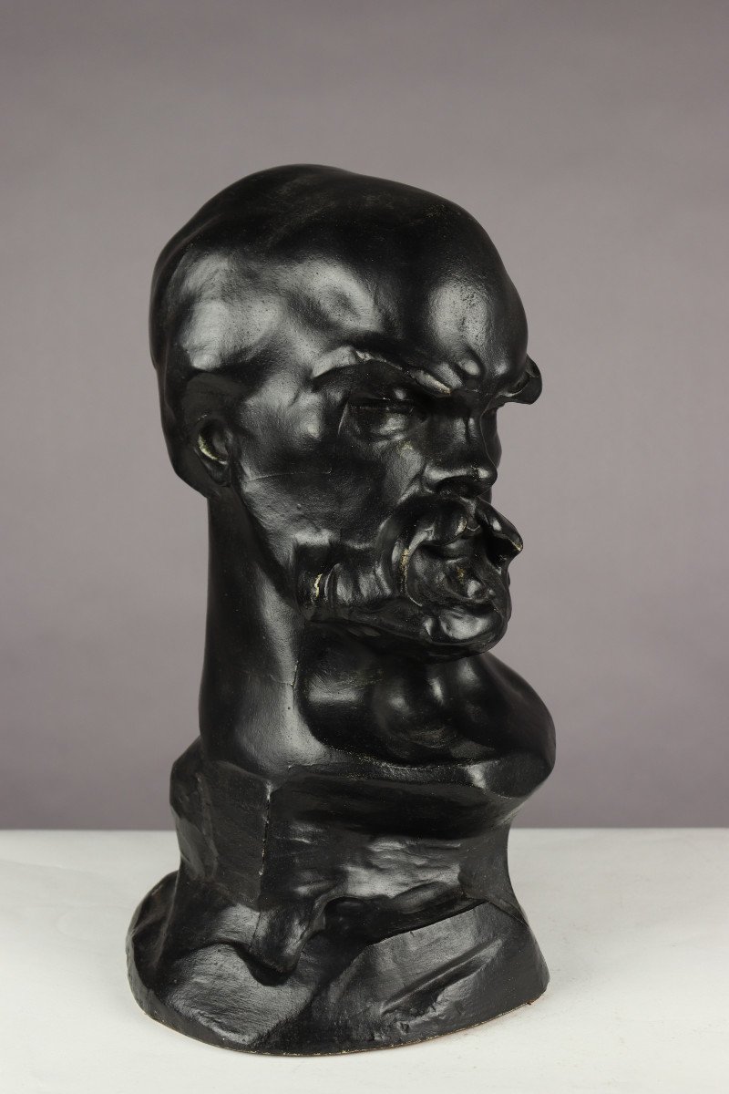 Portrait Of Paul Verlaine By Auguste De Niederhäusern, Known As Rodo-photo-4