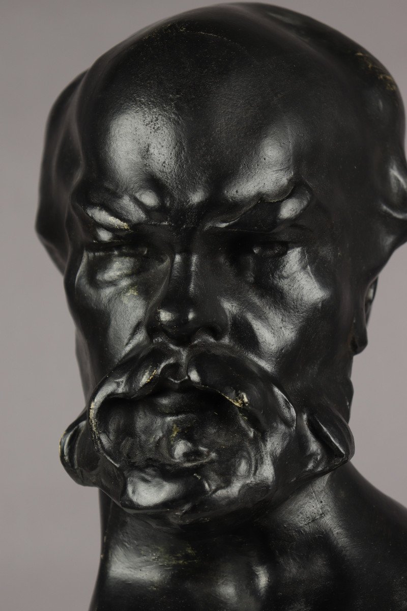 Portrait Of Paul Verlaine By Auguste De Niederhäusern, Known As Rodo-photo-6