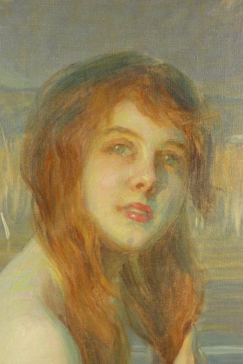 Nymph At The Bath By Paul Emile Chabas-photo-5