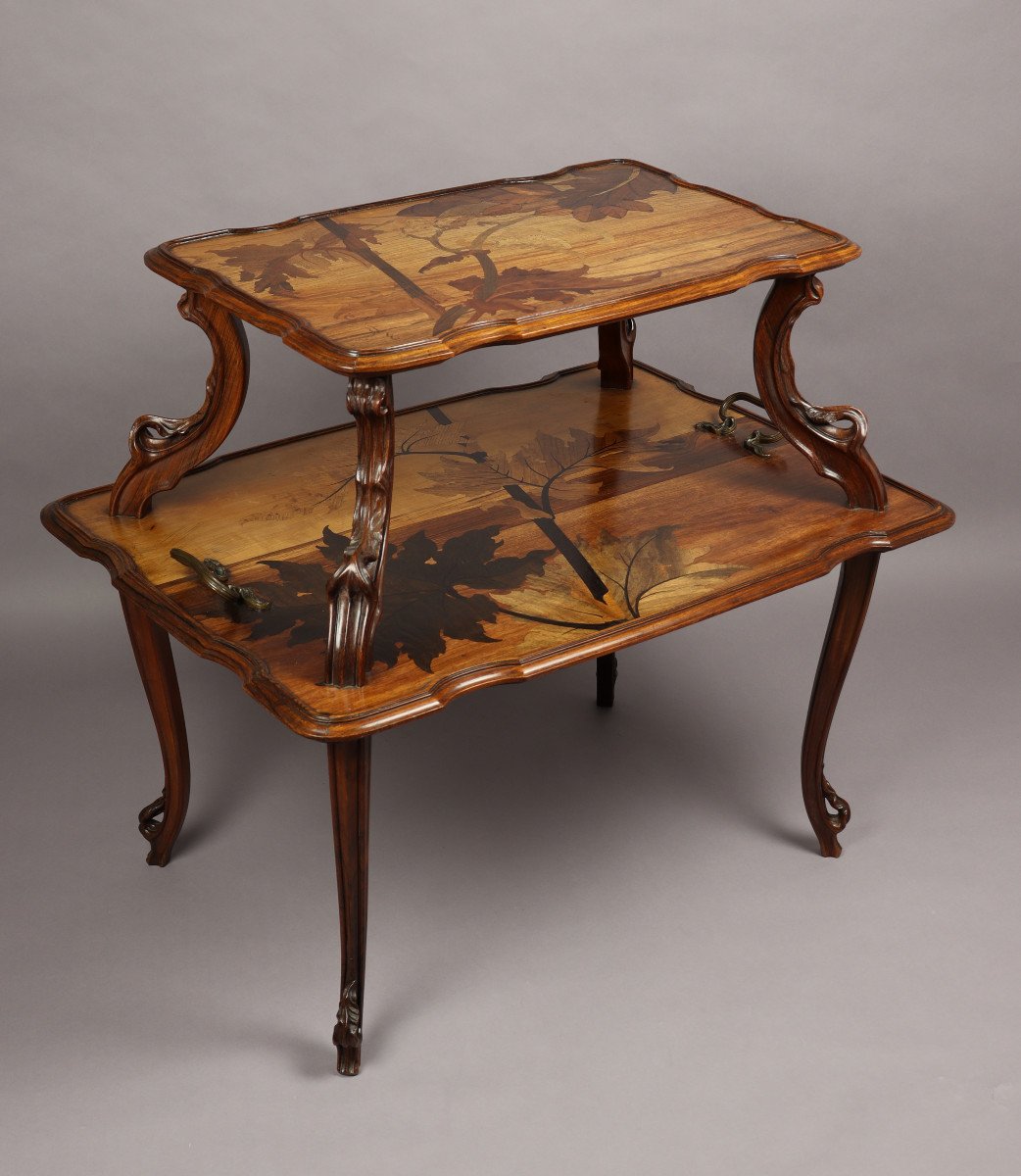 Tea Table By Emile Gallé-photo-4