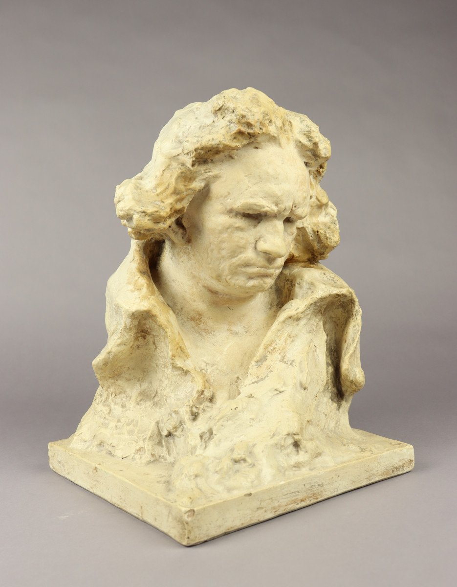 Bust Of Beethoven By Naoum Lvovitch Aronson-photo-4