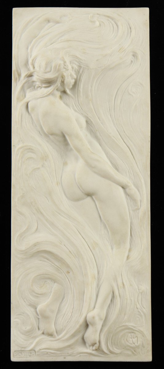 La Vague By Alexandre Charpentier-photo-4