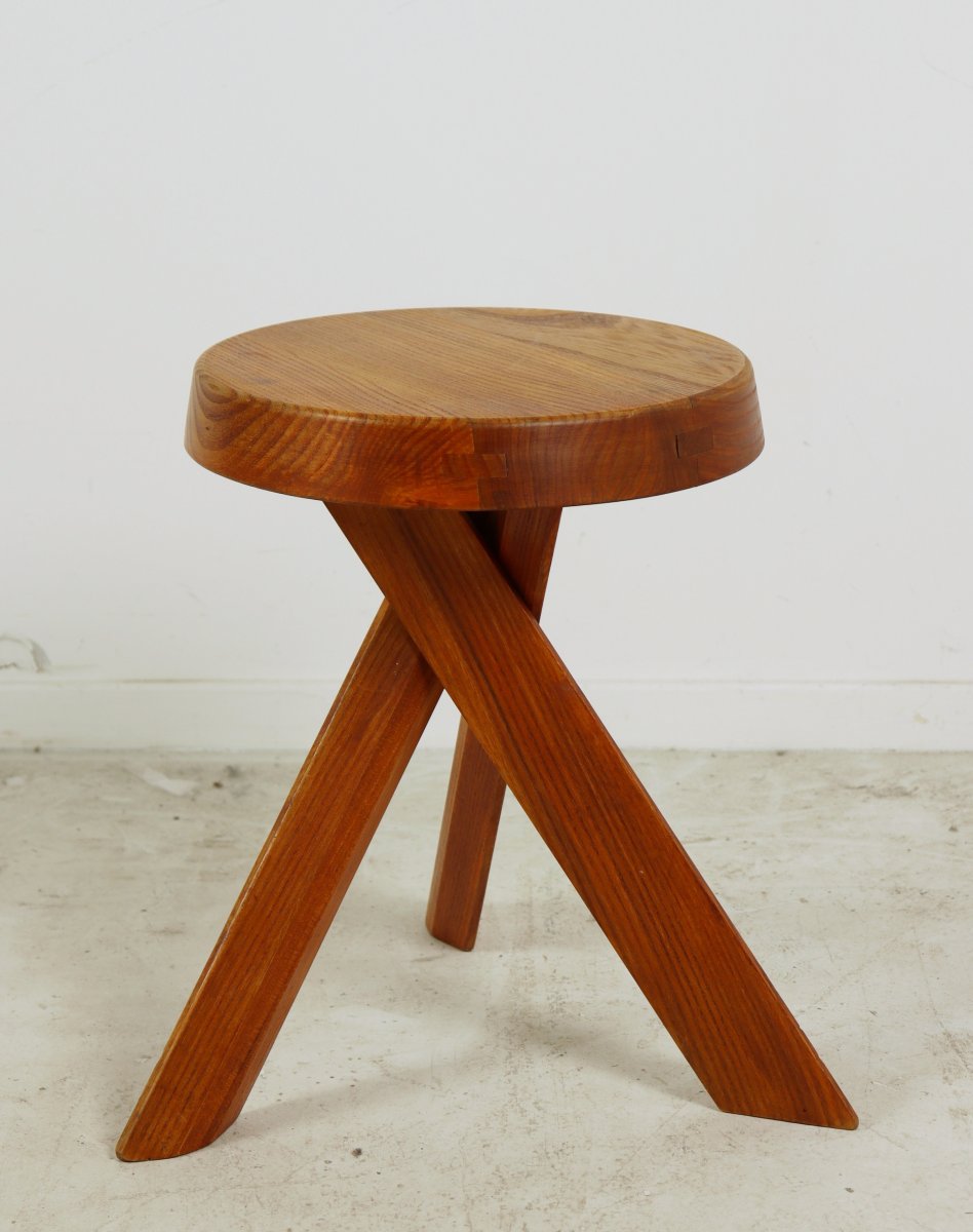 S31 Stool By Pierre Chapo-photo-2