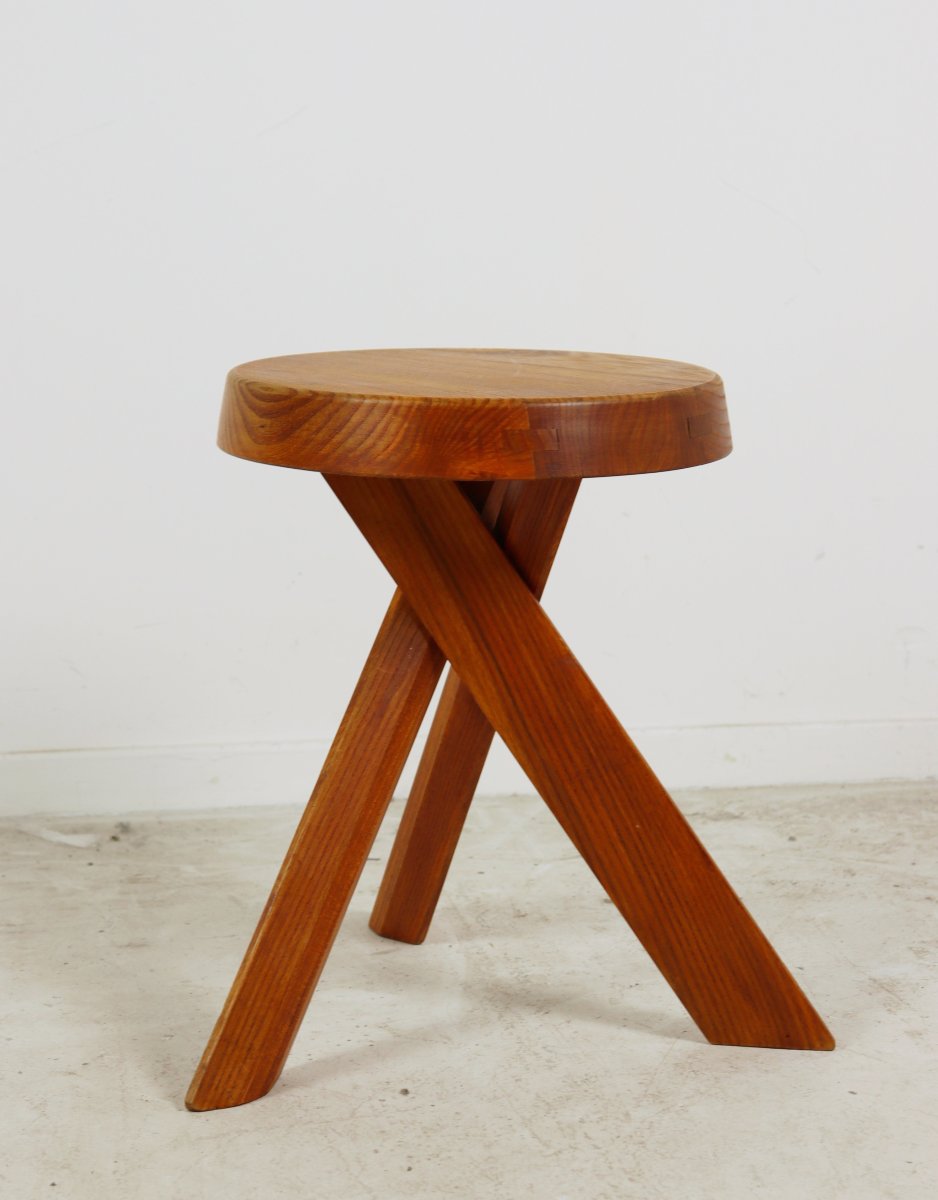 S31 Stool By Pierre Chapo-photo-3